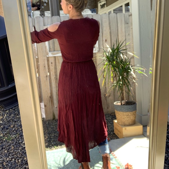 Boho Wrap Dress - Picture 3 of 8